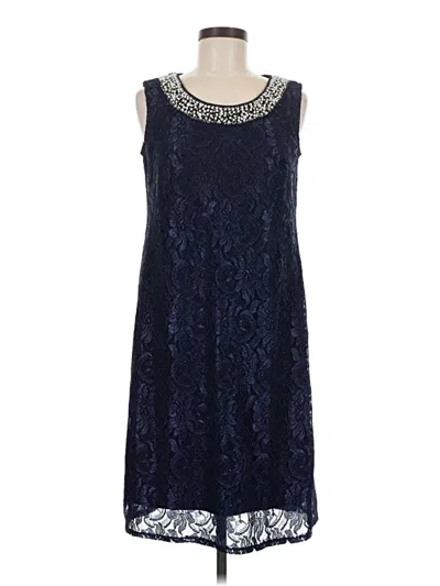 Pre-owned R & M Richards Cocktail Dress In Blue