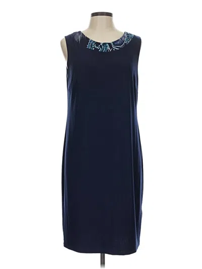 Pre-owned R & M Richards Cocktail Dress In Blue