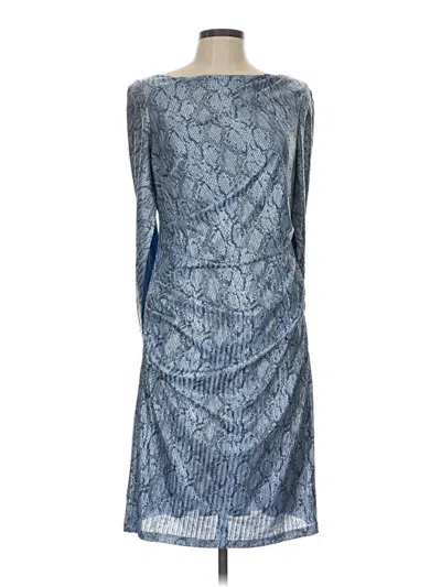 Pre-owned R & M Richards Cocktail Dress In Blue