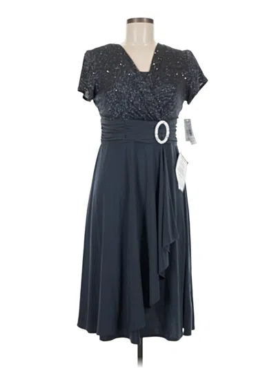 R & M Richards Cocktail Dress In Gray