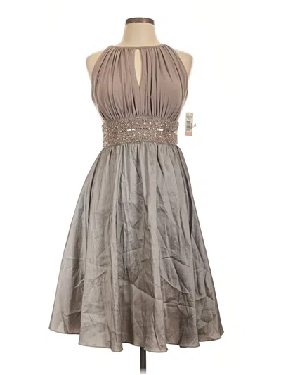 R & M Richards Cocktail Dress In Gray