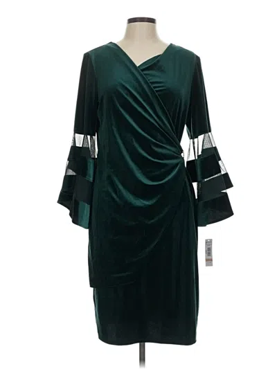 Pre-owned R & M Richards Cocktail Dress In Green