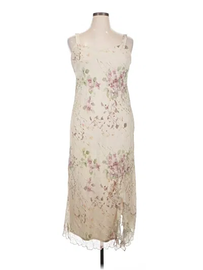 Pre-owned R & M Richards Cocktail Dress In Ivory