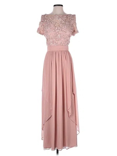 Pre-owned R & M Richards Cocktail Dress In Pink