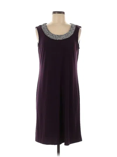 Pre-owned R & M Richards Cocktail Dress In Purple
