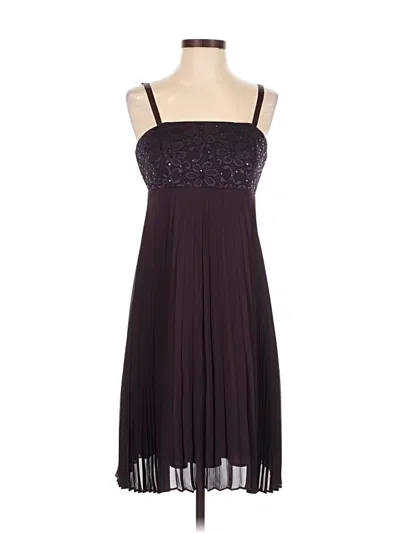 Pre-owned R & M Richards Cocktail Dress In Purple