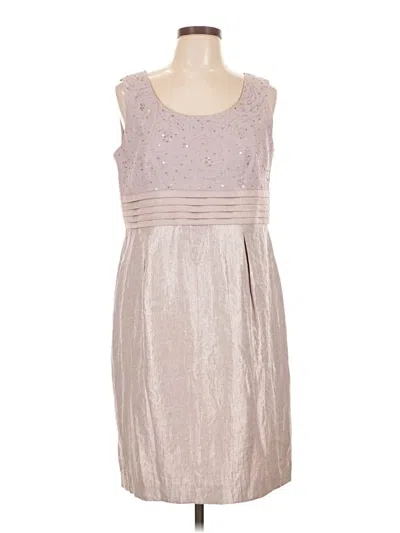Pre-owned R & M Richards Cocktail Dress In Purple