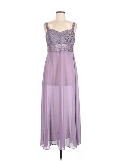 Pre-owned R & M Richards Cocktail Dress In Purple