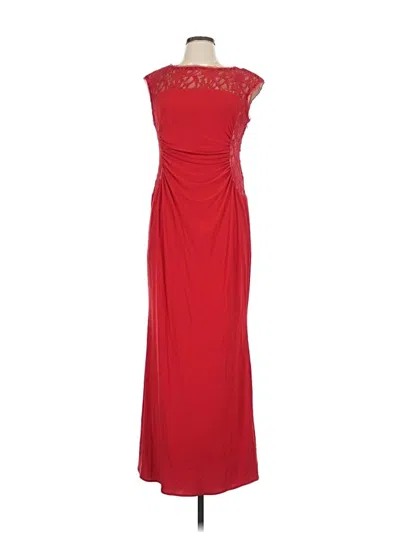 Pre-owned R & M Richards Cocktail Dress In Red