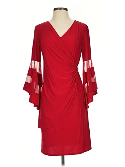 Pre-owned R & M Richards Cocktail Dress In Red