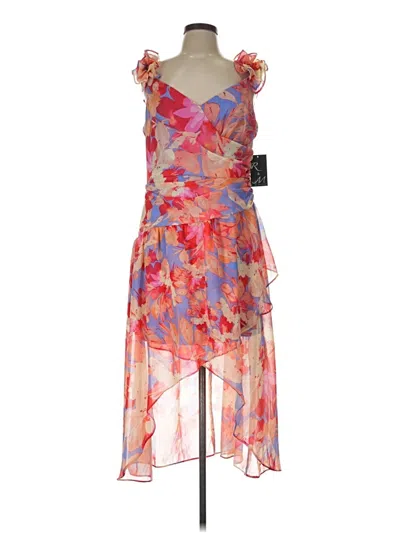 R & M Richards Cocktail Dress In Multi