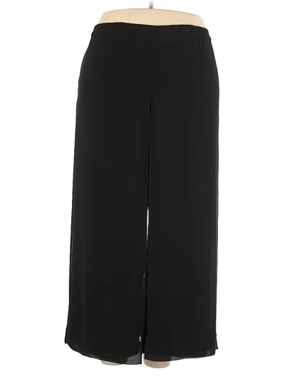 Pre-owned R & M Richards Dress Pants In Black