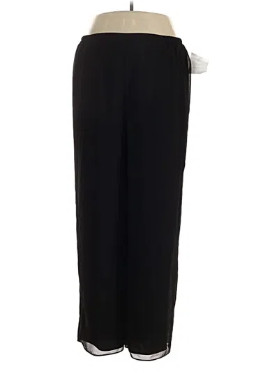 Pre-owned R & M Richards Dress Pants In Black