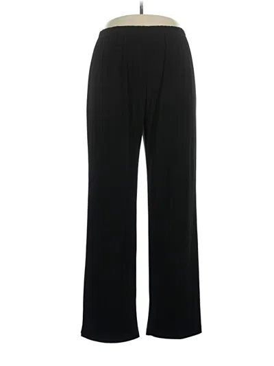 Pre-owned R & M Richards Dress Pants In Black