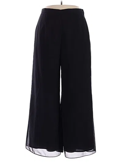 Pre-owned R & M Richards Dress Pants In Black