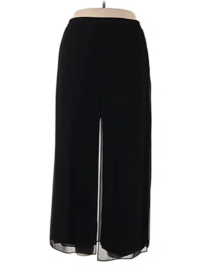 Pre-owned R & M Richards Dress Pants In Black