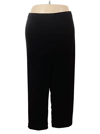 Pre-owned R & M Richards Dress Pants In Black