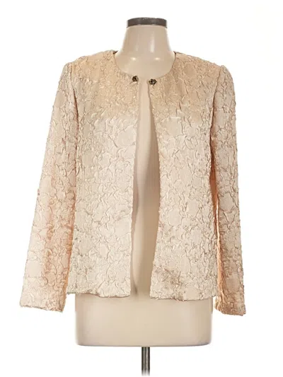 Pre-owned R & M Richards Faux Fur Jacket In White