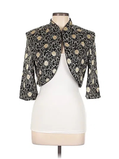 Pre-owned R & M Richards Jacket In Gold