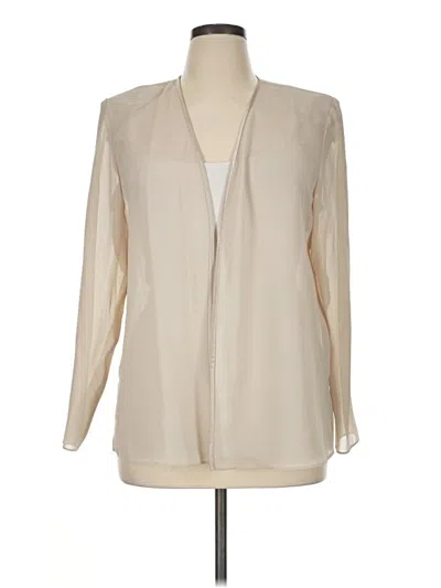 Pre-owned R & M Richards Jacket In Ivory