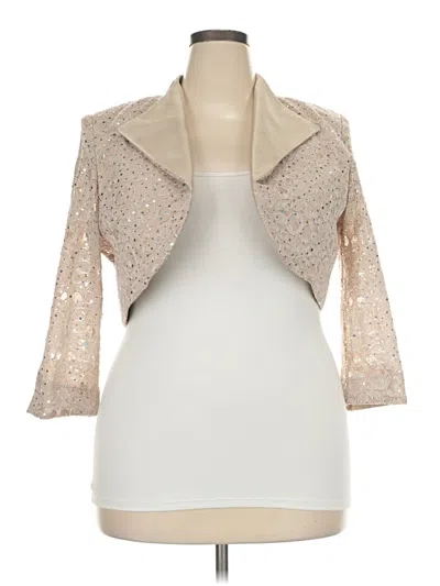 Pre-owned R & M Richards Jacket In Ivory