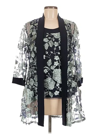 Pre-owned R & M Richards Jacket In Silver