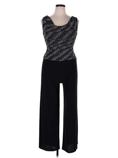 Pre-owned R & M Richards Jumpsuit In Black