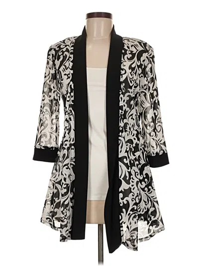 R & M Richards Kimono In Black