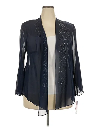 Pre-owned R & M Richards Kimono In Blue
