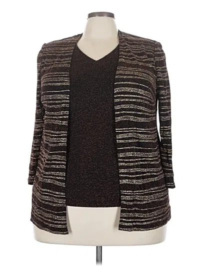 Pre-owned R & M Richards Kimono In Brown