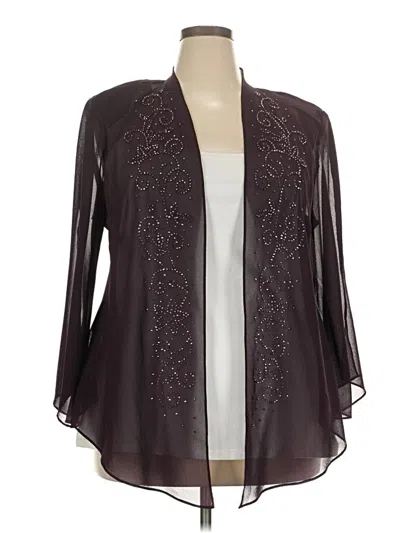 Pre-owned R & M Richards Kimono In Brown
