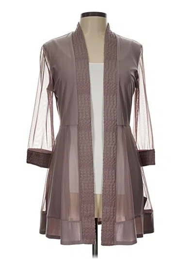 Pre-owned R & M Richards Kimono In Gray