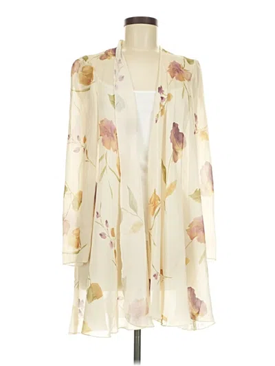 Pre-owned R & M Richards Kimono In Ivory