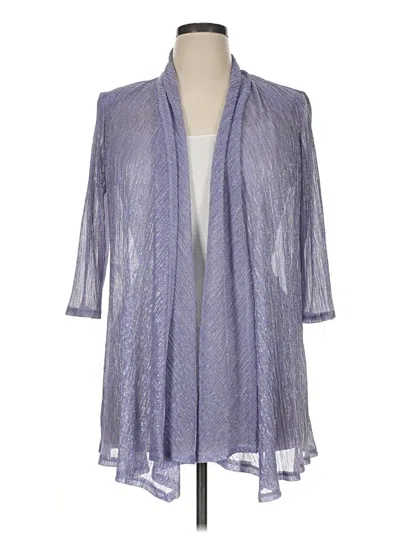 Pre-owned R & M Richards Kimono In Purple