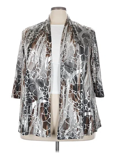 Pre-owned R & M Richards Kimono In Silver