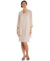 R & M Richards Petite Flyaway Jacket & Dress