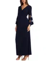 R & M Richards Rm Richards Gown In Blue