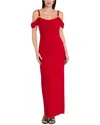 R & M Richards Rm Richards Gown In Red