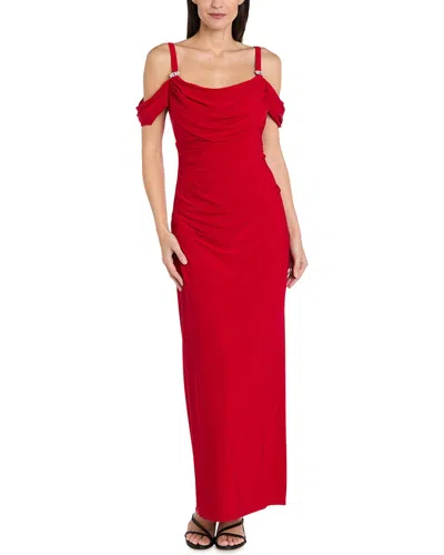 R & M Richards Rm Richards Gown In Red