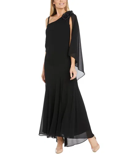 R & M Richards Rm Richards Pebble Georgette Maxi Dress