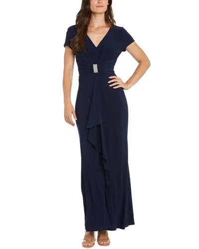 R & M Richards Rm Richards Sculpt Waist Fit & Flare Dress