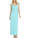 R & M Richards Rm Richards Souffle Crepe Chiffon Maxi Dress