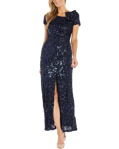R & M Richards Rm Richards Strech Sequin Gown