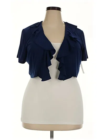 R & M Richards Shrug In Blue