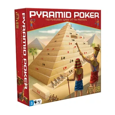 R & R Games Pyramid Poker Board Game In Multi
