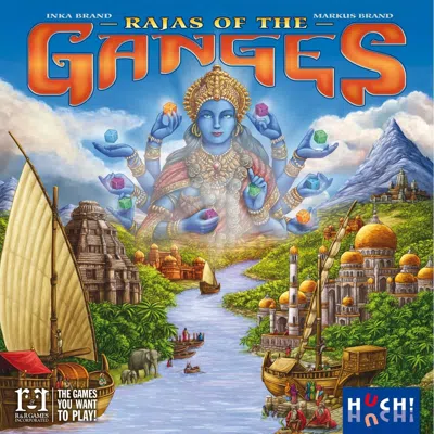 R & R Games Rajas Of The Ganges Board Games