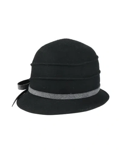 R Chic Woman Hat Black Size 6 ¾ Wool