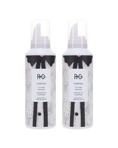 R + Co R+co 11.2oz Chiffon Styling Mousse 2 Pack