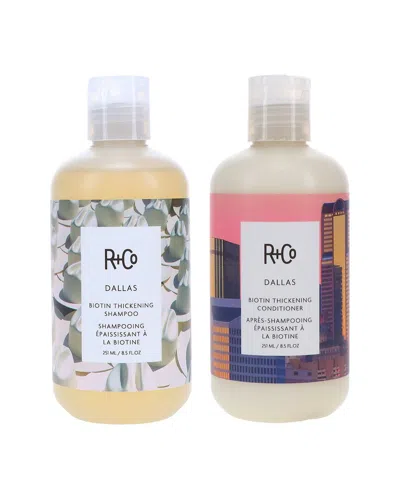 R + Co R+co 17oz Dallas Biotin Thickening Shampoo & Conditioner Combo Pack