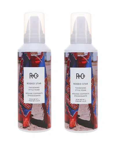 R + Co R+co 2 Pack 5oz Rodeo Star Thickening Style Foam